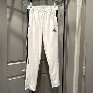 Adidas jogger Track Pants in White
